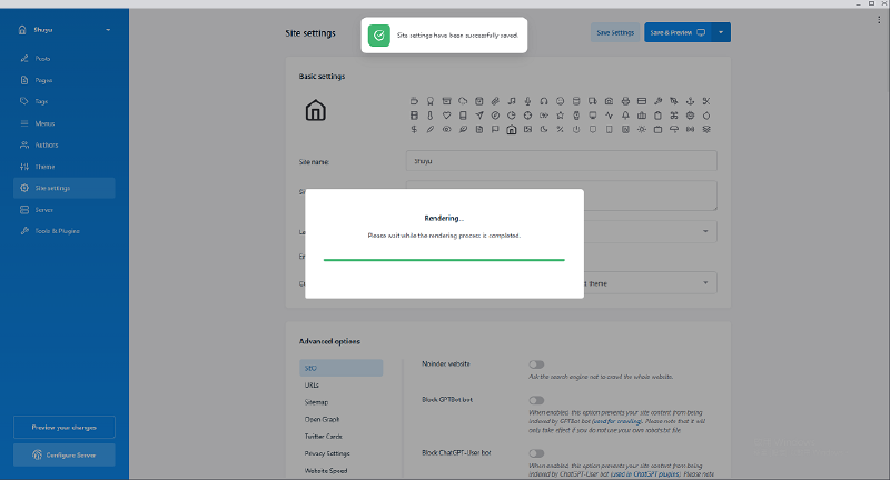 Featured image of post Publii 的 Preview 點了沒反應？